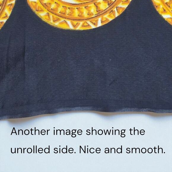 Authentic CHANEL Paris Silk Scarf – Gold Coin & Chain Print – Vintage 1990s –... - Picture 5 of 16